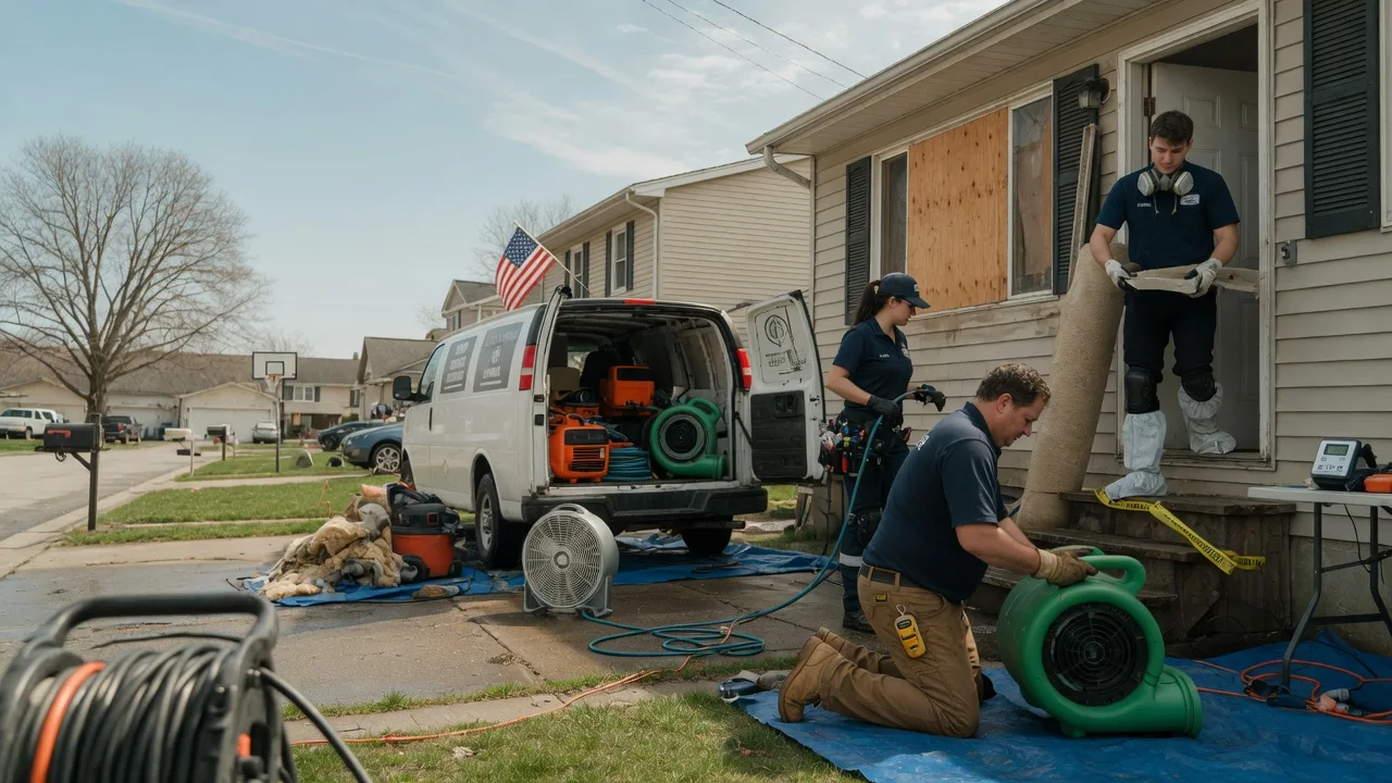 Water Damage Restoration in Temple, OK near me